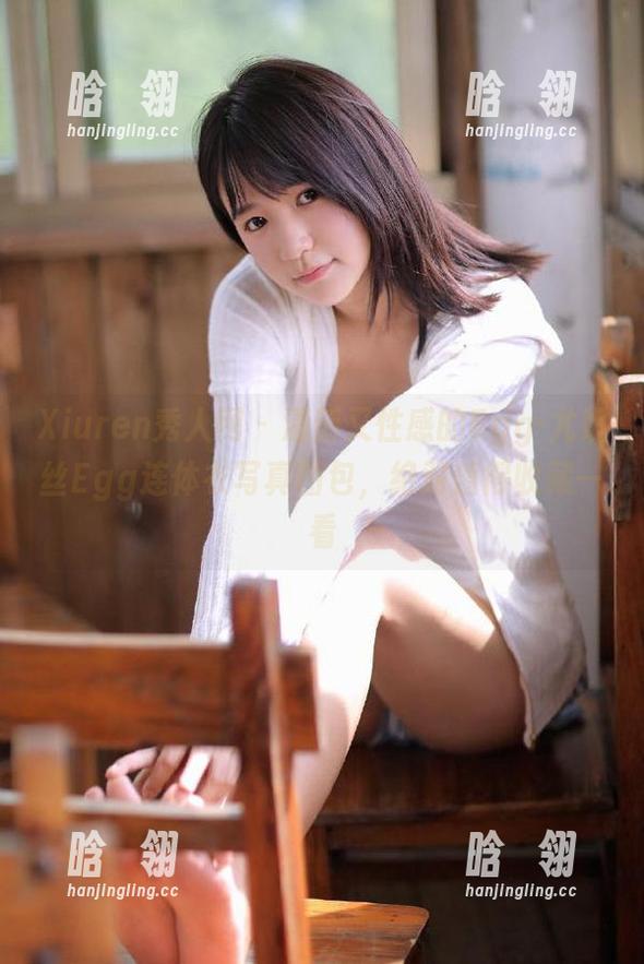 Xiuren秀人网 - 清新又性感的Egg-尤妮丝Egg连体衣写真图包，绝对值得收藏一看