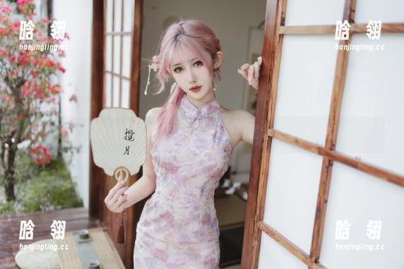 仙女月的双马尾魅力：无圣光的原图作品带来新视角