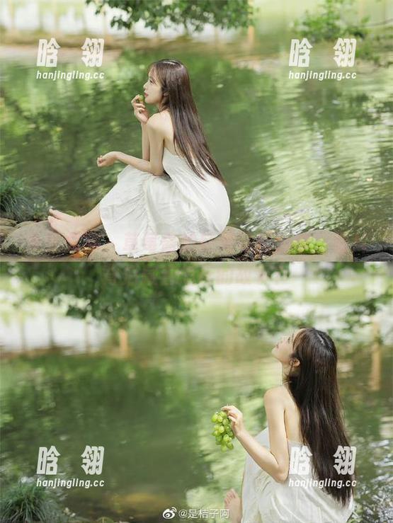 头条女神 - 草莓酱的红裙写真分享，图片背后藏着怎样的故事？