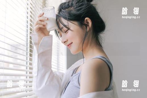 尤果网 - 张芷昕白裙写真作品集：梦幻美图带你感受夏日气息