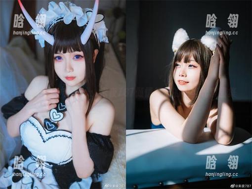 末夜787 万圣节的神秘面纱:末夜787倾情打造的无圣光套图集