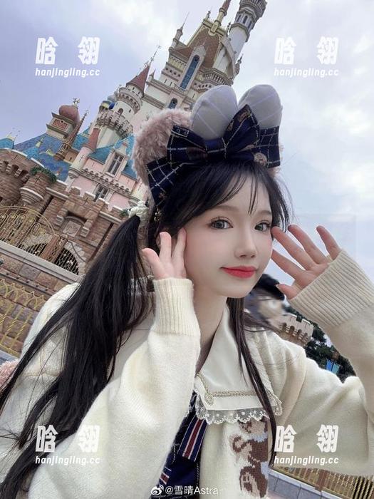 雪晴Astra私拍系列美图，完美诠释酒吞童子女仆的神秘之美
